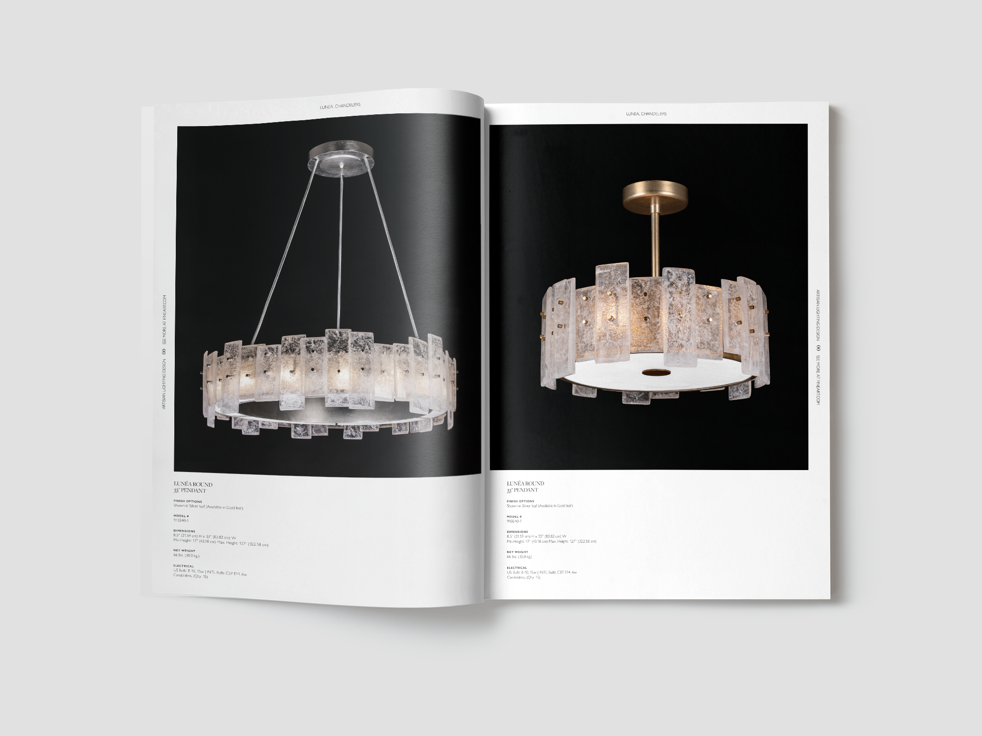 Lombardo - Fine Art Lighting - Luxury Home Advertising and Marketing