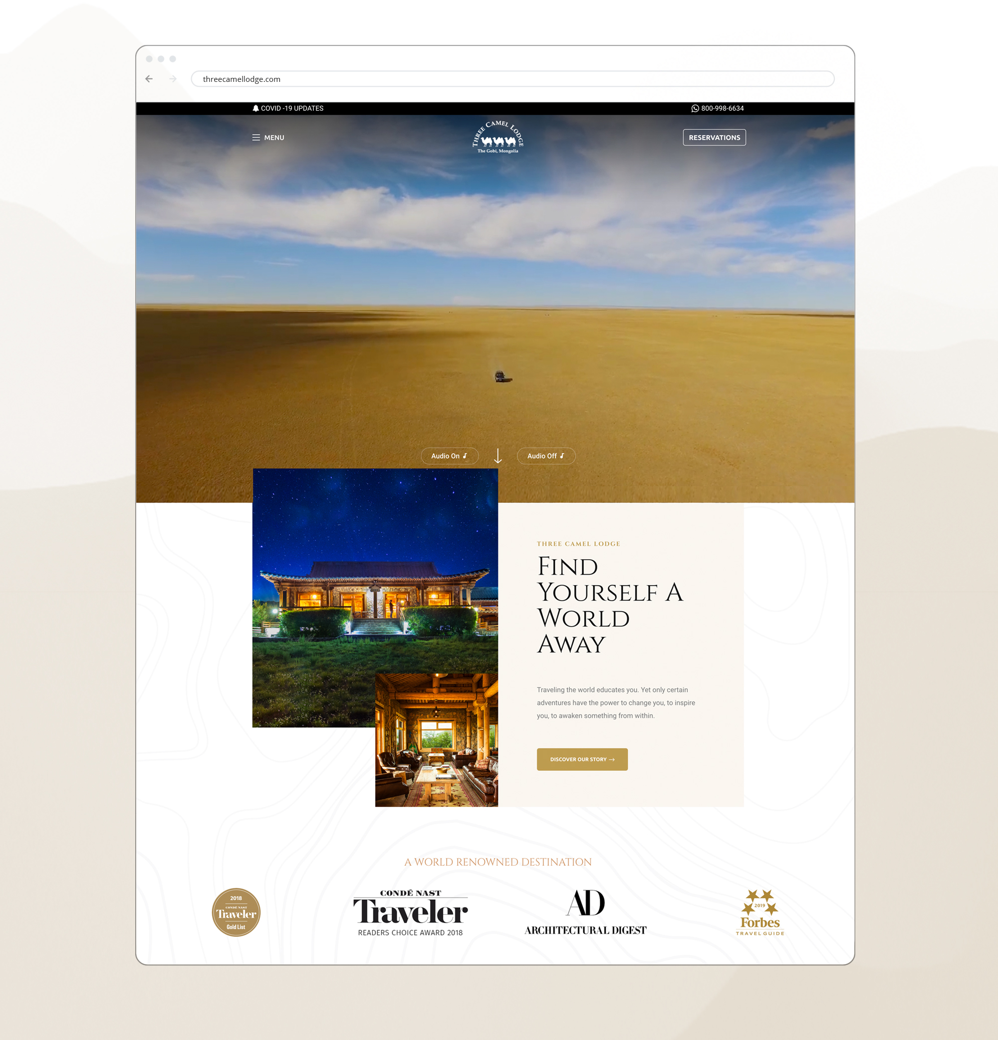 There Camel Lodge the best marketing advertising branding agency lomabrdo