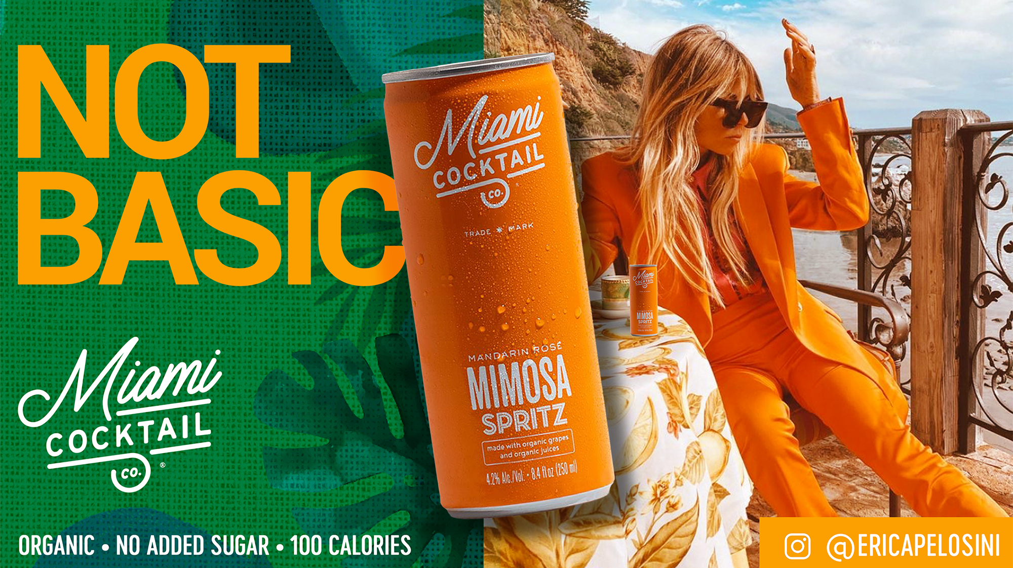 miami cocktails #notbasic campaign